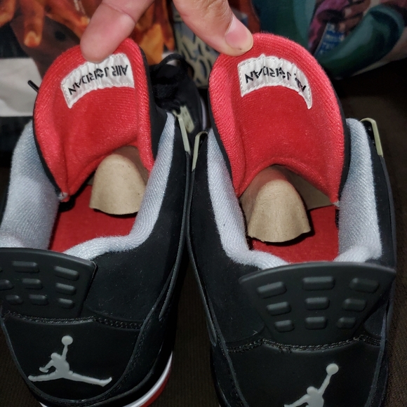 Air jordan 4 Black Cement 4 sz 10.5 DS - Picture 3 of 7